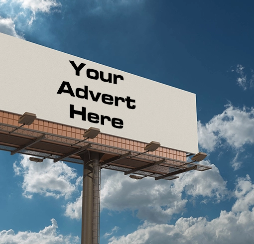 Advertising business on a small budget on a billboard